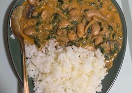 Protein creamy butter beans