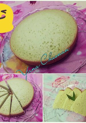 Foto resep Bolu panggang pandan