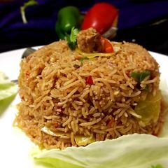 A picture of Thai Fried Rice.