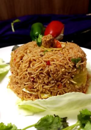 A picture of Thai Fried Rice.