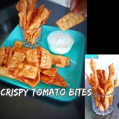 A picture of Crispy Tomato bites.