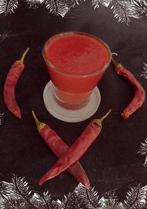 عکسی از دستور سس گوجه تند