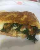 Big omelette con espinacas