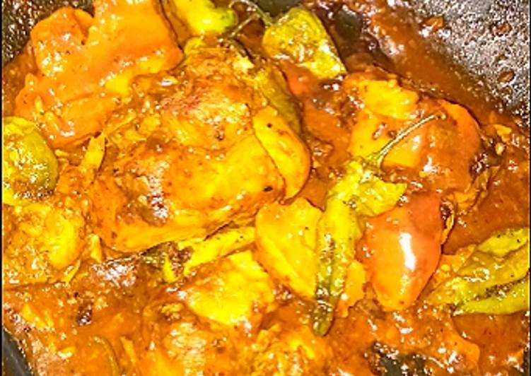 Chicken Tikka Hot karahi