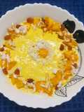 Chilled Himsagar Mango Coconut Rice Kheer or Pudding