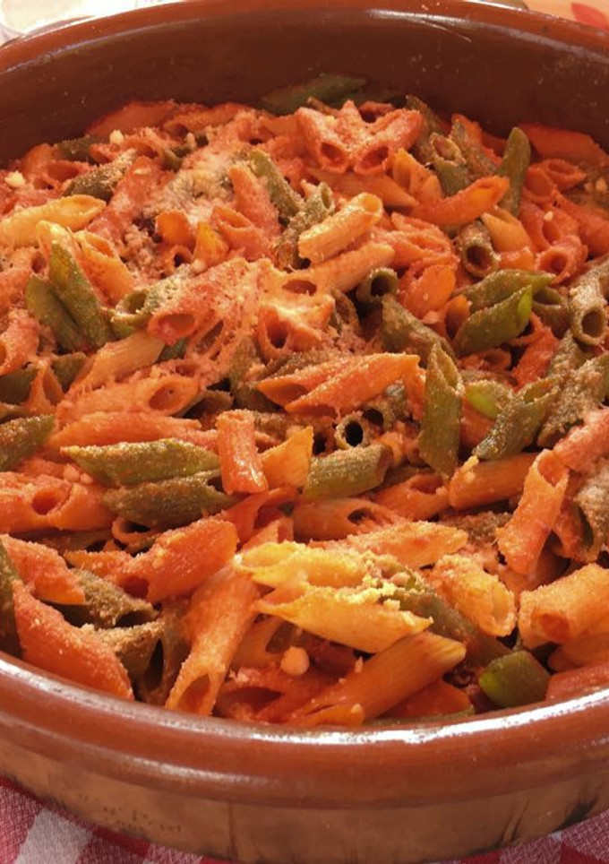 Una foto de Macarrones