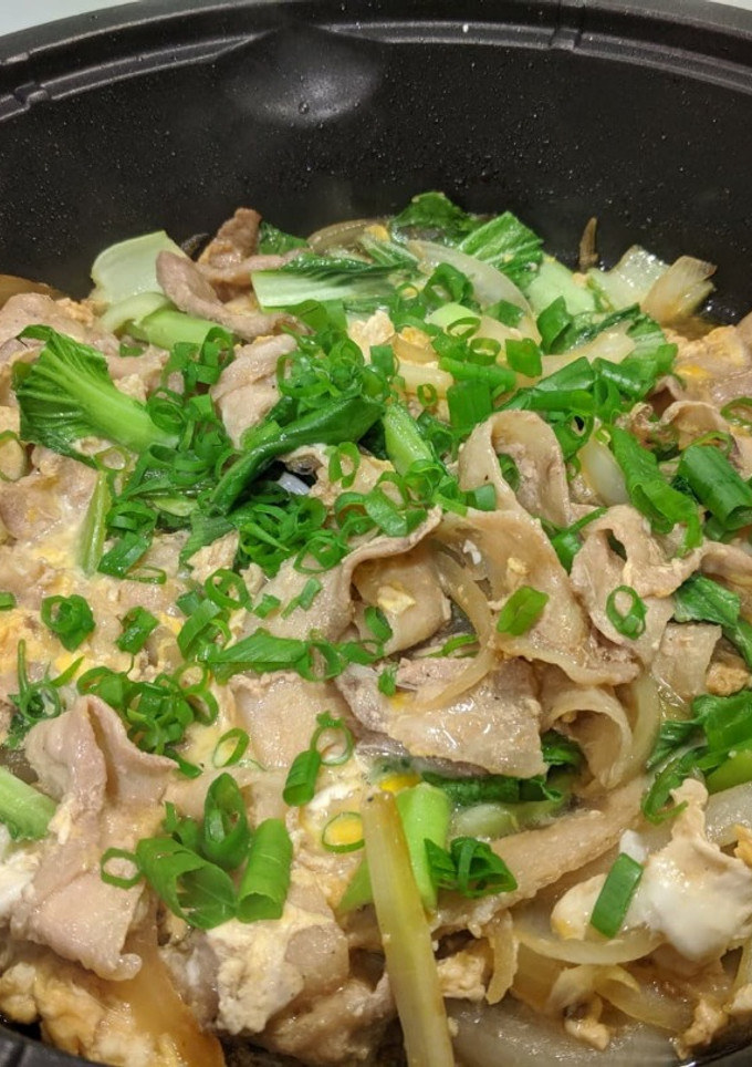 豬肉親子丼 的食譜成品照片