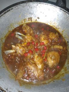 Foto resep Ayam goreng tepung asam manis pedas