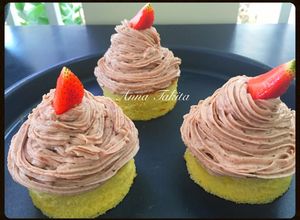 Foto resep Japanese Azuki Monburan (Japanese Mont Blanc)