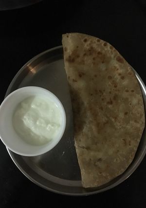 A picture of Aloo Paratha.