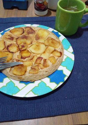Una foto de Mini tortita de manzana saludable