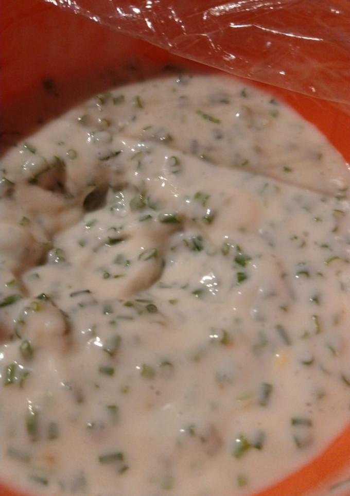 Una foto de Salsa ciboulette
