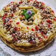 Rosca de Pascua, receta de panadería
