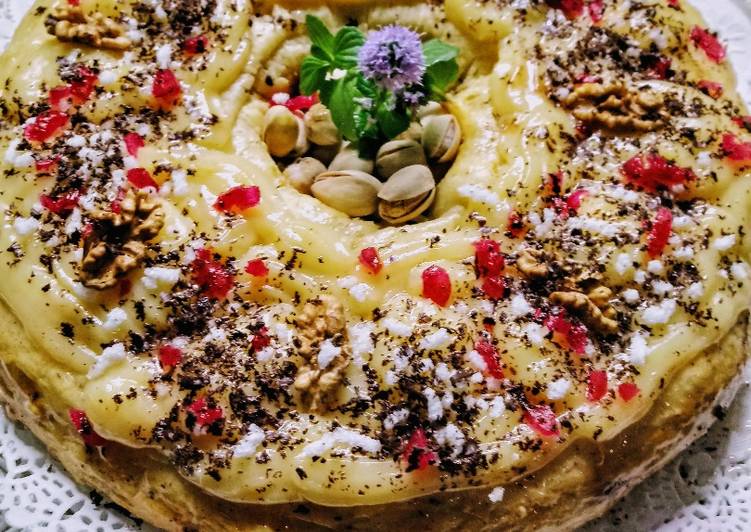 Rosca de Pascua, receta de panadería