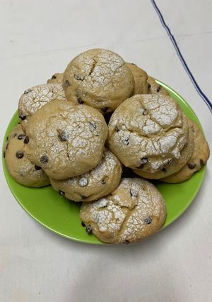 Foto di Biscotti all’arancia e gocce di cioccolato