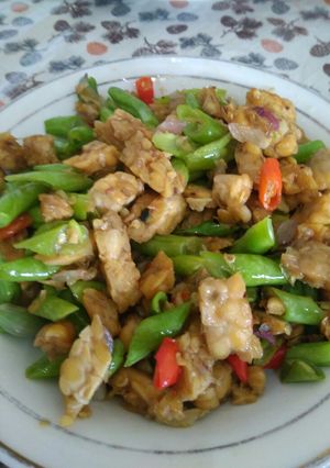 Foto resep Tumis buncis tempe saus tiram
