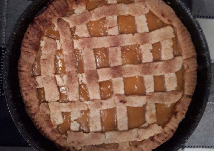 Crostata con marmellata di zucca 🎃