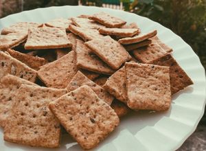 Una foto de Crackers Galletitas de Harina Integral 🤎