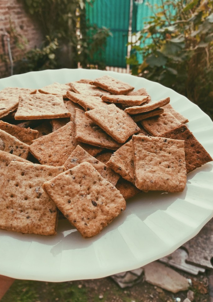 Una foto de Crackers Galletitas de Harina Integral 🤎