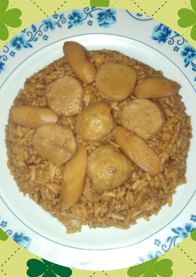 Foto resep Nasgor peso (pentol sosis)