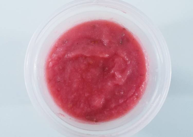 Steps to Make Quick Compote pommes et groseilles