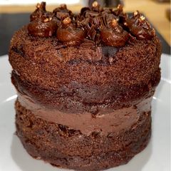 Individual Free-from Chocolate cake #MyCookbook A picture of Individual Free-from Chocolate cake #MyCookbook.