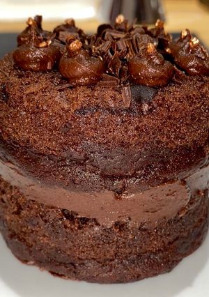 A picture of Individual Free-from Chocolate cake #MyCookbook.