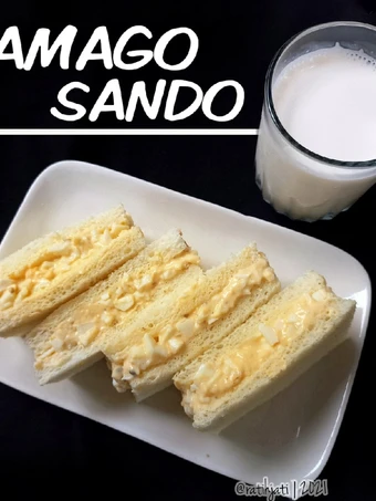 Langkah Mudah untuk Membuat Resep Tamago Sando (Egg Mayo Sandwich) yang Enak Banget Anti Ribet, Mantap