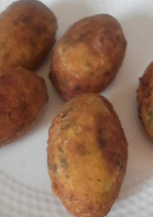 صورة لوصفة كرات البطاطس بالبيض
