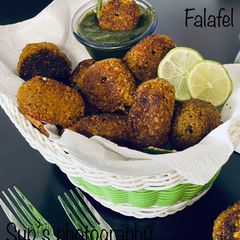 A picture of Baked Falafel.