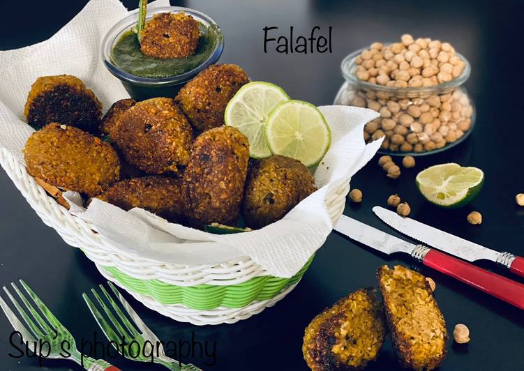 Recipe of Speedy Baked Falafel