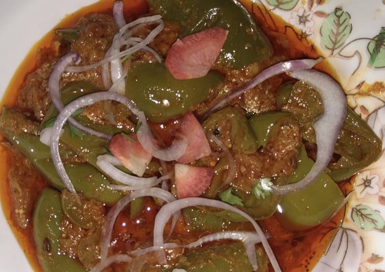 Simple Way to Prepare Speedy Shimla mirch ka salan