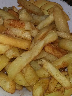 صورة لوصفة بطاطا مقلية ومتبلة🍴🍴