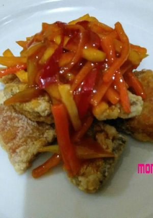 Foto resep Lele Crispy Manggo Sauce