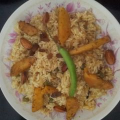 Neichour (kerala ghee rice) A picture of Neichour (kerala ghee rice).
