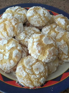 Una foto de Galletas de coco y sémola/ comida de Marruecos