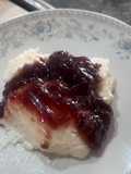 Panna cotta de iogurte