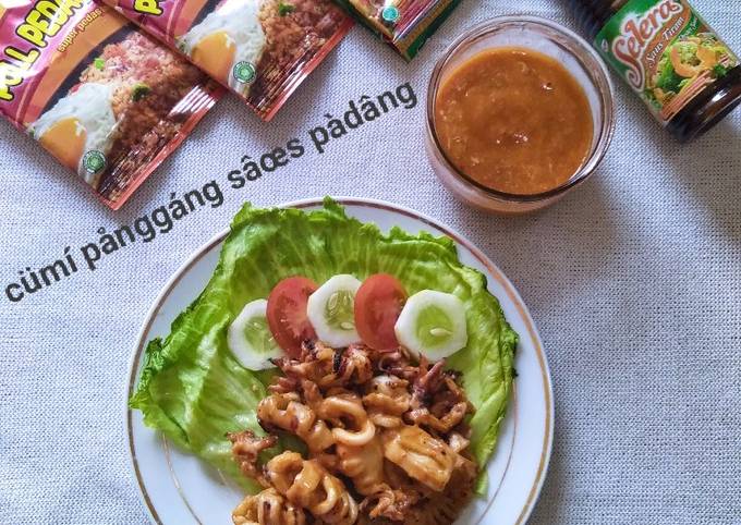 Resep Cumi Panggang Saos Padang ala Kobe🦑, Menggugah Selera