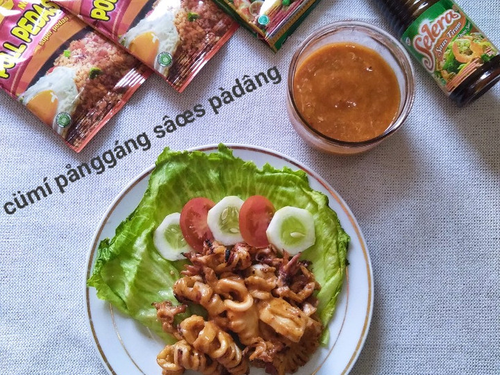 Resep Cumi Panggang Saos Padang ala Kobe🦑, Menggugah Selera