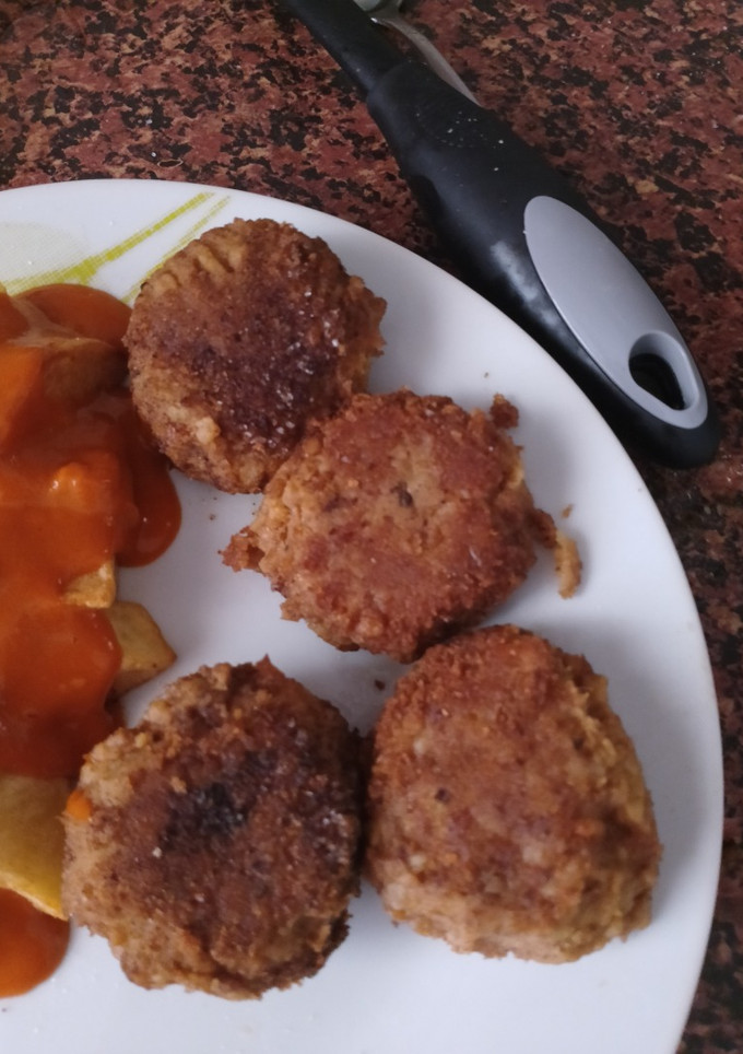 Una foto de Hamburgesitas de Lentejas
