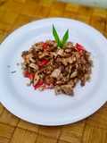 Cakalang Asap masak Cabe Garam