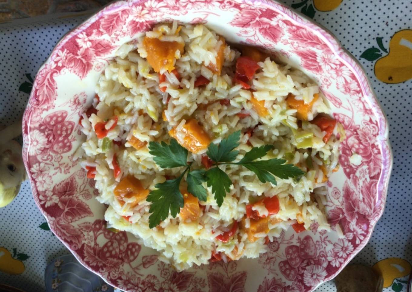 Arroz con calabaza (auyama, zapallo)