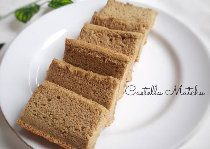 Langkah Mudah untuk Membuat Castella Matcha (Traditional Japanese Honey Cake) Anti Gagal