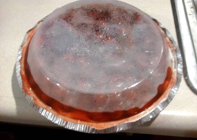 Steps to Make Favorite 1-2-3 Cherry Cheesecake