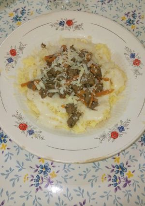 Una foto de Polenta con Salsa Especial 💛