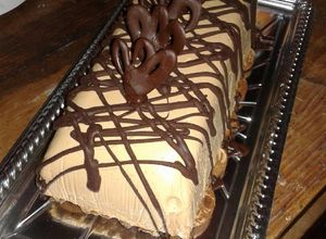Una foto de Mousse de dulce de leche