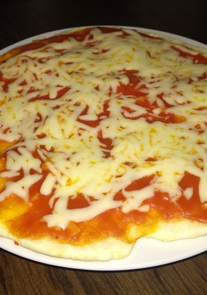 Una foto de Pizza rápida al sartén
