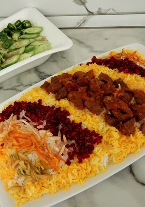 عکسی از دستور قیمه نثار