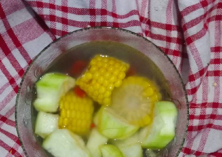 Sayur bening Labu Air