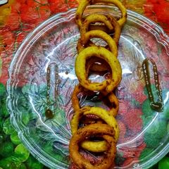 A picture of Crispy rava ring.